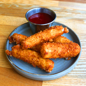 * NEW * Smoked Scamorza Sticks & Chilli Jam